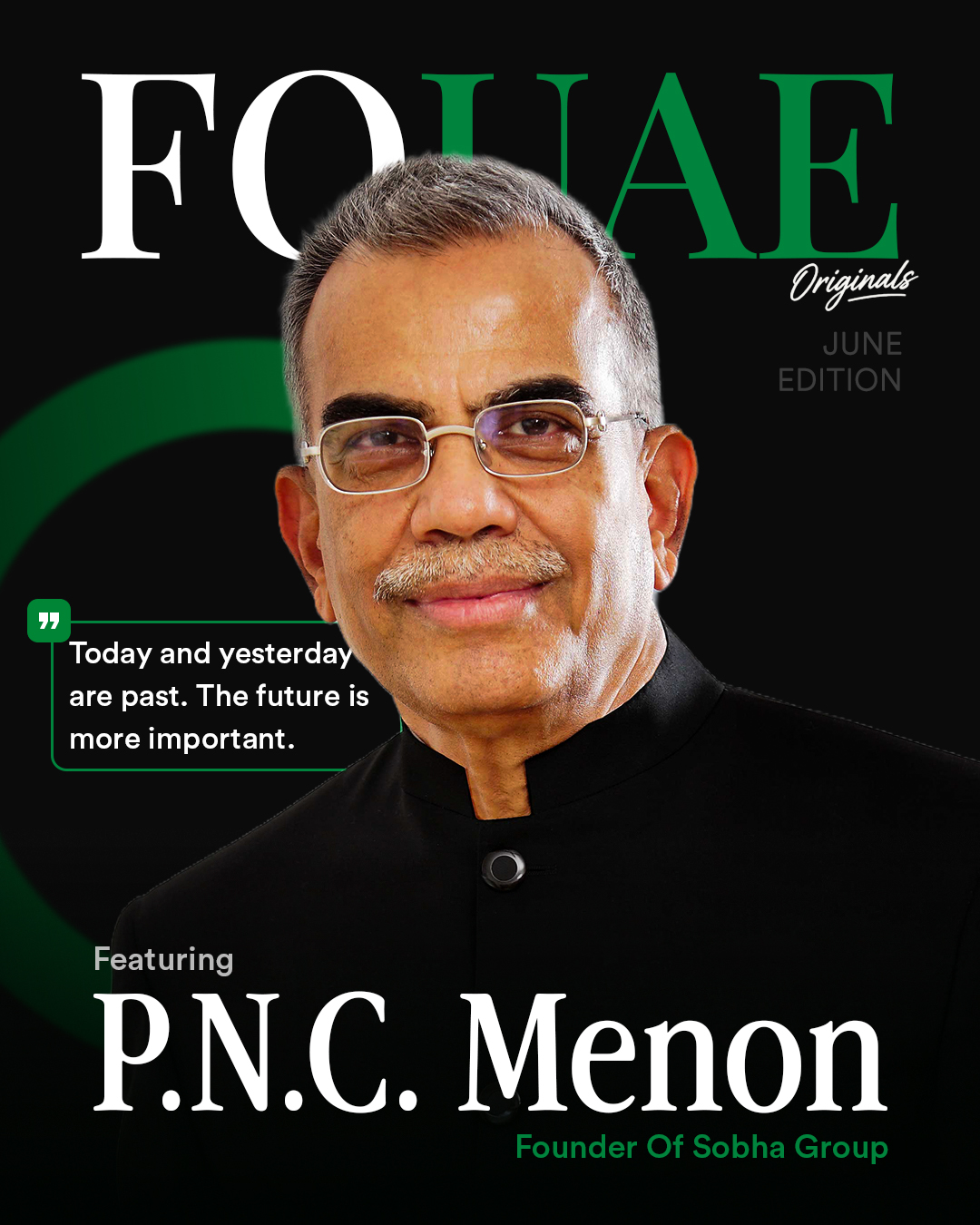 P.N.C. Menon — FOUAE Originals cover
